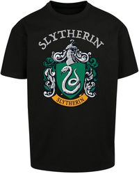 F4NT4STIC - T-Shirt Harry Potter Slytherin Crest - Lyst