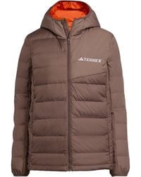 adidas - Outdoorjacke Multi Light Down Climawarm Hooded - Lyst