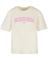 F4NT4STIC - T-Shirt Beach Bum Summer Varsity Retro - Lyst