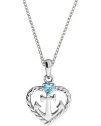 Firetti - Kette Herz Mit Anker - Lyst