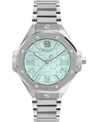 Philipp Plein - Plein Lady Royal Damen-Silberuhr Pwbda0624 - Lyst