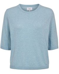 Numph - Strickpullover Mit Halbarm Nucally Ss Pullover - Lyst