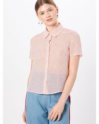 Vero Moda Bluse 'Dotty' - Pink