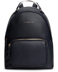 Tommy Hilfiger - Rucksack Mit Logo-Tape Am Tragegriff - Lyst