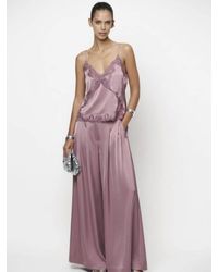 Dante6 - Dante6 Hose Dante6-Onique Wide Leg Satinhose - Lyst