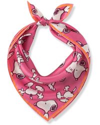 Codello - Peanuts Nickituch Aus Seide - Lyst