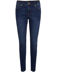 Vero Moda - Normal waist skinny fit jeans - Lyst