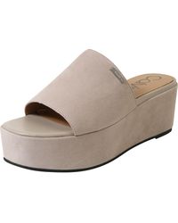 Calvin Klein Pantoletten ́ NEHLAH ́ - Grau