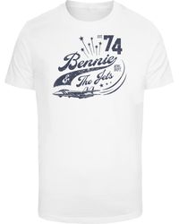 F4NT4STIC - T-Shirt Elton John Bennie And The Jets - Lyst