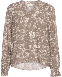Fransa - Bluse Flowy Bl 3 - Lyst