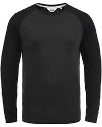 Solid - Rundhalsshirt Bastien - Lyst