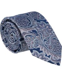 Willen - Krawatte Marine Paisley - Lyst