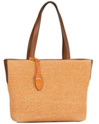 Gabor - Bags Eleanor Shopper Umhängetasche Reißverschluss Groß Orange - Lyst