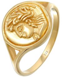Elli Jewelry - Ring Siegelring - Lyst