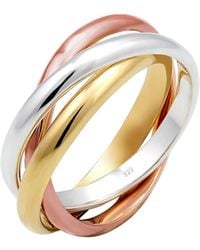 Elli Jewelry - Ring Trio - Lyst