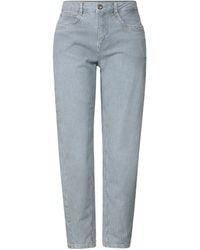 Street One - Barrel Leg Jeans Im Loose Fit Mit Streifen - Lyst