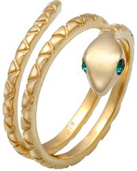 Elli Jewelry - Ring Pinky Snake - Lyst
