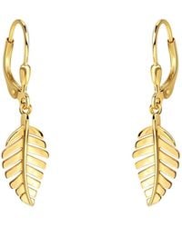 Sofia Milani - Ohrringe Leaf - Lyst