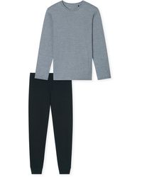Schiesser - Pyjama Lang Casual Essentials - Lyst