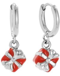 Cala Rose - Ohrringe Ruby Bow - Lyst