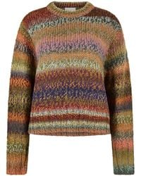 Apricot - Chunky knit tonal stripe jumper ' ' - Lyst