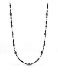 Nemomatheo - Kette Dark Whisper Ultrafeine Natursteinkette - Lyst