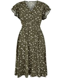 Apricot - Ditsy Daisy Mini Dress - Lyst