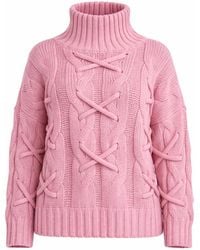 Worldclassca - Strickjacke Strick Pullover Mit Stehkragen - Lyst
