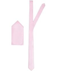 Finshley & Harding - Set: Krawatte Und Einstecktuch - Lyst