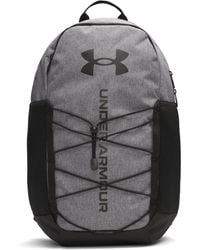 Under Armour - Hustle Sport 6.0 Rucksack Castlerock Schwarz Schwarz - Lyst