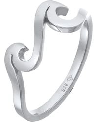 Elli Jewelry - Ring Wellen - Lyst