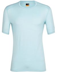 Icebreaker Shirt 'm 200 oasis ss crewe' - Blau