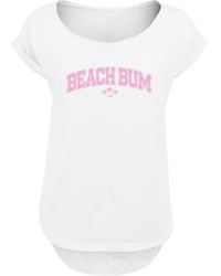F4NT4STIC - T-Shirt Beach Bum Summer Varsity Retro - Lyst