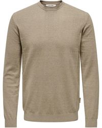 Only & Sons - Pullover Onsloui - Lyst