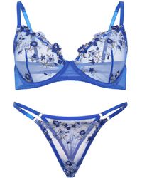 Carré Chic - Carr Chic Wäsche-Sets Bh Mit String - Lyst