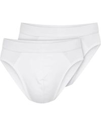 Henderson - Slip Boxershorts Doppelpack Aus Baumwolle Mix Atmungsaktiv Bequem Move - Lyst