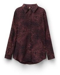 Calzedonia - Bluse Dark Animalier - Lyst