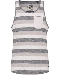 Solid - Gestreiftes Tanktop Whicco Mit Brusttasche - Lyst