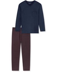 Schiesser - Pyjama Lang Comfort Essentials - Lyst