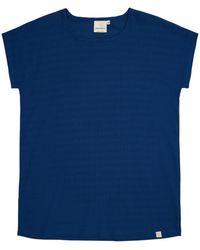 greenjama - Schlafshirt Lässiges T-Shirt Aus Derby-Rib - Lyst