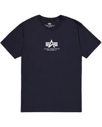 Alpha Industries - Shirt Basic Mid Logo - Lyst