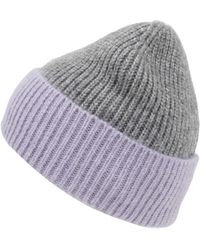Samaya - Kuschelig Weiche, Warme Strickmütze Odon, Passend Zu Strickschal Odon, Größe 57 - Lyst