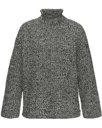 Buffalo - Stehkragenpullover in Melange-Optik - Lyst