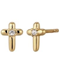 Elli Jewelry - Ohrringe Kreuz - Lyst