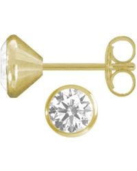 Firetti - Ohrstecker Ca. 5,5 Mm Mit Zirkonia - Lyst