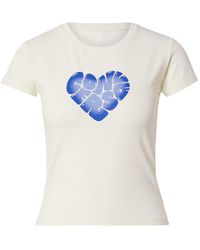 Converse - T-Shirt Heart - Lyst