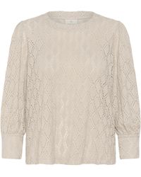 Kaffe - Schlupfbluse 'Tio' - Lyst