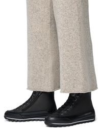 Candice Cooper - Sneaker High Janis Strip Plus Chic Fur - Lyst