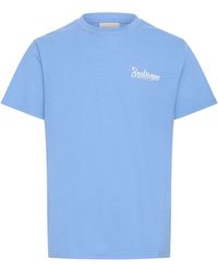 Solid - Rundhalsshirt Sdtyrese Mit Backprint - Lyst
