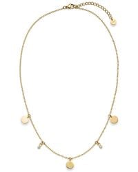 S.oliver - Kette Coins - Lyst